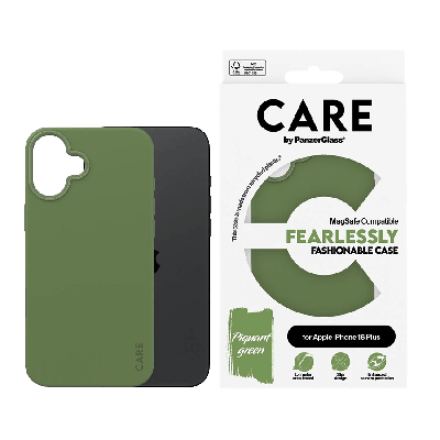 PanzerGlass CARE Fashionable Case with MagSafe iPhone 16 Plus - Green