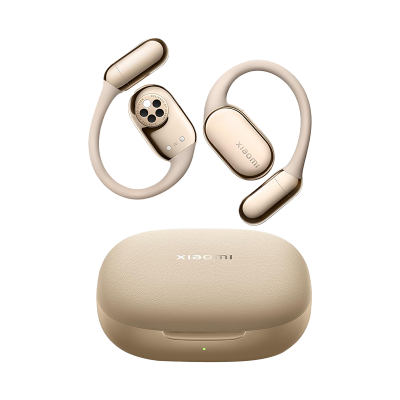 سماعة أذن شاومي أوبن وير استريو برو بلوتوث 5.4 وبطارية تعمل حتى 45 ساعة Harman AudioEFX - ذهبي