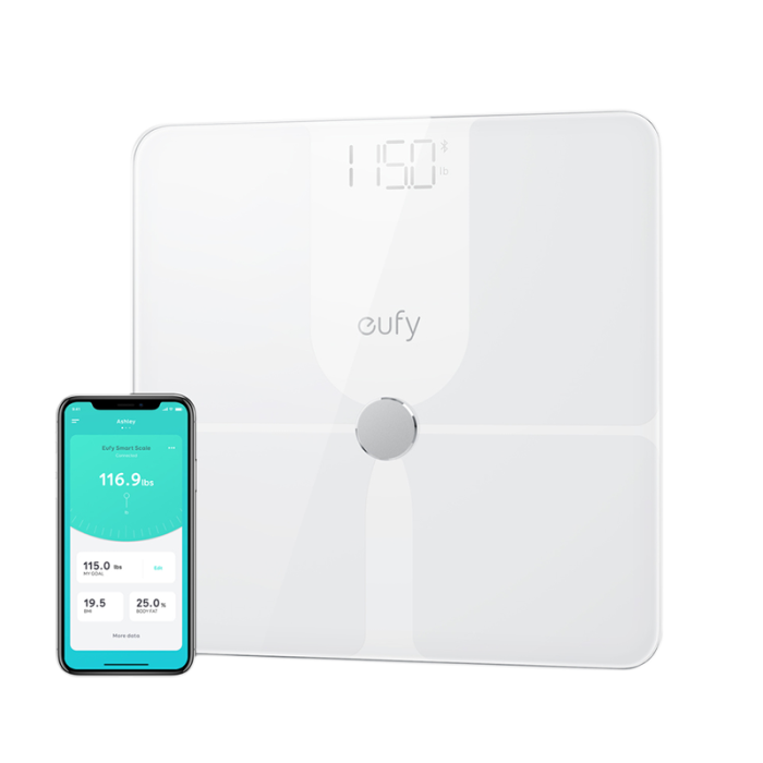 Eufy BodySense Smart Scale - white ​14 measurements Compatible with Apple  Health, Google Fit, and Fitbit Track up to 16 users ​Price: 19.5…