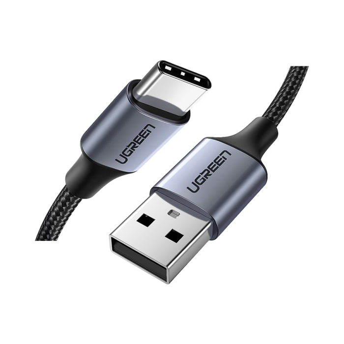UGREEN Cable de datos USB-C 2.0 a USB-C 2.0 3A 2M (2-Pack)