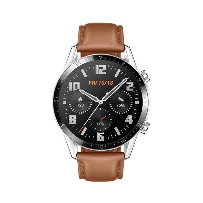 Huawei Watch GT 2 46mm Leather Strap Brown